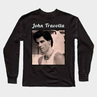 John Travolta / 1954 Long Sleeve T-Shirt